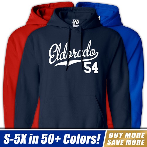 Eldorado jersey hoodie - eldorado,