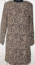 H&M Women's Brown Animal Print