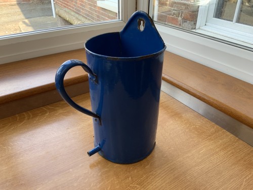 Vintage enamel irrigator - vintage, –