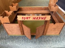 Vintage Fort 1960s Wooden Fort