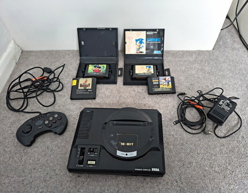 Sega mega drive - mega, 16-bit