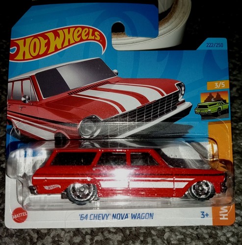 Hot wheels chevy nova - wheels, 64