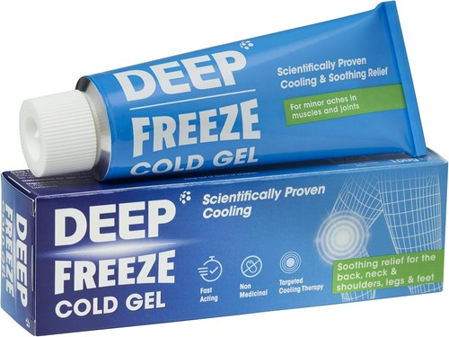 Deep freeze cold gel - deep, fast