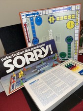 Vintage 1972 Sorry Board Game