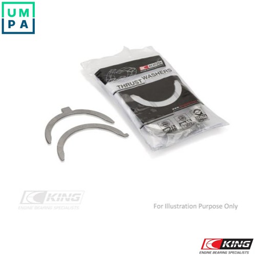 Thrust washer set - set, crankshaft