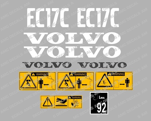 Volvo ec17c mini digger - volvo,
