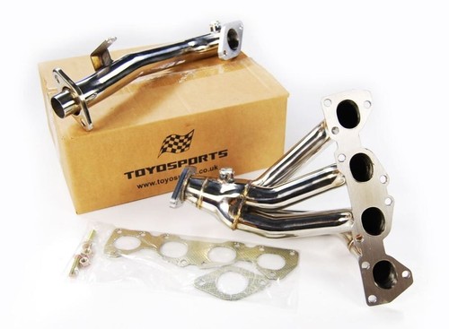 Stainless steel exhaust - stainless, 4-1