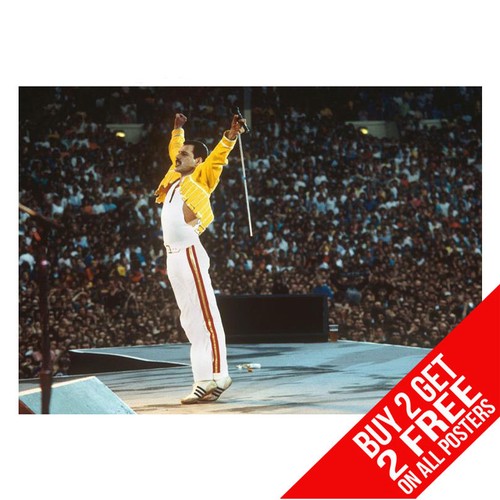 Freddie mercury queen poster - freddie,