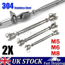 2x M5/M6/M8 Stainless Steel