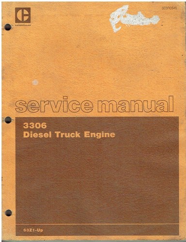 Caterpillar 3306 truck diesel - caterpillar,