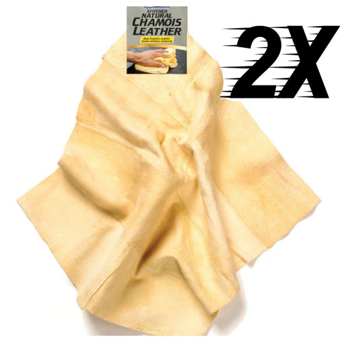 Natural chamois leather - 2,