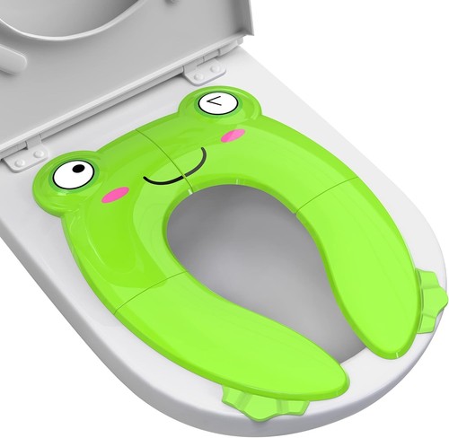 Frog shaped foldable - shaped, potty
