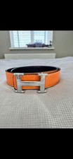 Mens Belt 105cm Orange H