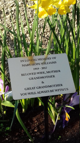 Large engraved memorial - large,