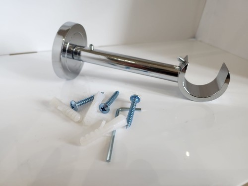 Extendable long curtain pole - long,