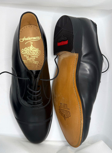Grenson dundee black leather - grenson,