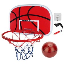Mini Basketball Hoop Wall Mounted PVC Backboard Over the Door Sport Activity Set
