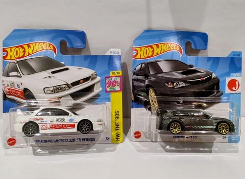 Hot wheels subaru impreza - wheels, '98