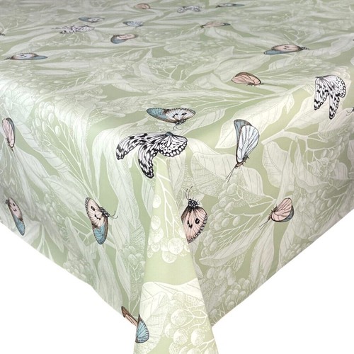 Wipeable tablecloth leaves - leaves, and