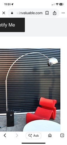 Reproduction flos style - style, arco