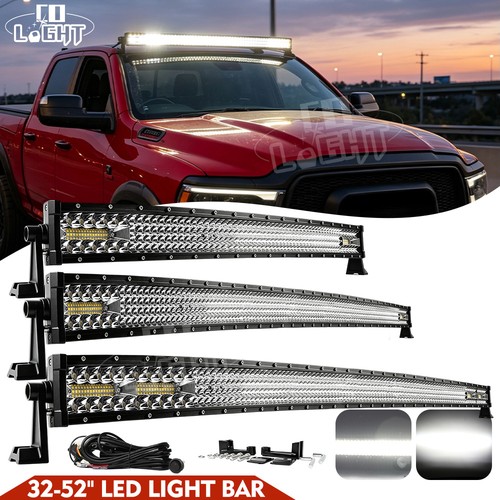 Curved led light bar - 42,