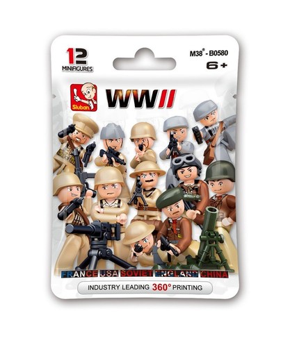 Sluban b0580 wwii mini - b0580,