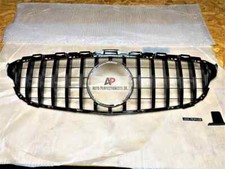 Mercedes C Class W205 Gloss Black Front PANAMERICANA GT GTR Grille Grill 14-18
