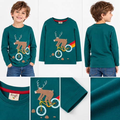 Frugi boys adventure applique - boys,