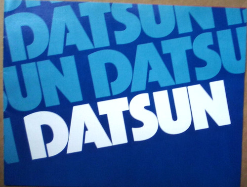 1977 datsun sales brochure - sales,
