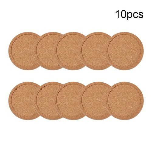 Heat insulating cork coasters - heat,