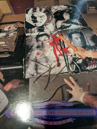 Carcass necroticism vinyl - necroticism,