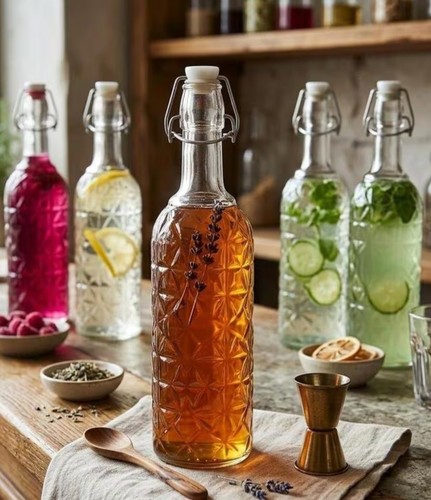 Retro 750ml glass - glass, beverage