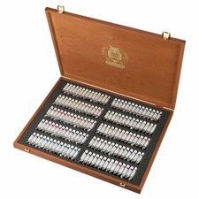 Schmincke Horadam Artists Watercolour Wooden Box Set - 140 x 5ml Tubes - 74 817
