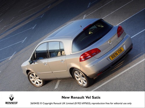 Renault vel satis - vel, launch