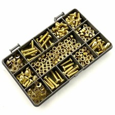 260 ASSORTED PIECE SOLID BRASS