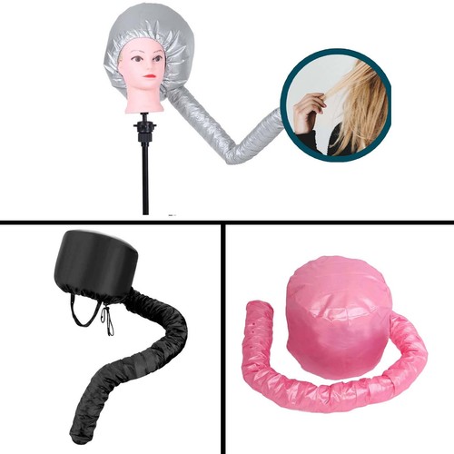 Portable soft hairdrying cap - hairdrying,