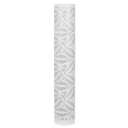 White leaf floor lamp habitat - white,