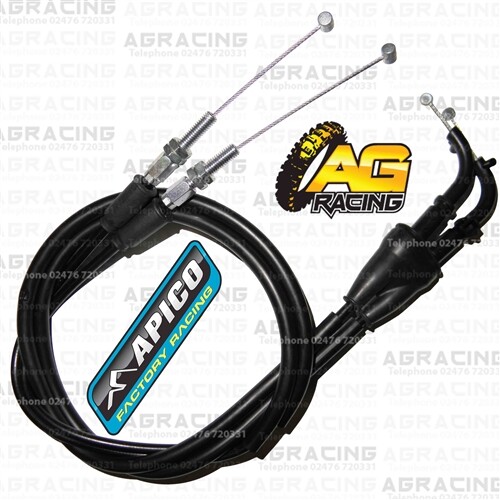 Apico twin throttle cable for - twin,