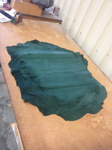 Pig suede skin garment - pig,