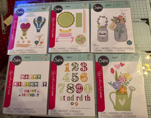 Sizzix thinlits bundle 6 - sizzix, of