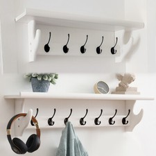 Coat Rack+Shelf Floating Wall