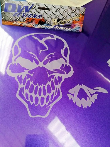 Evil skull airbrush art - , craft