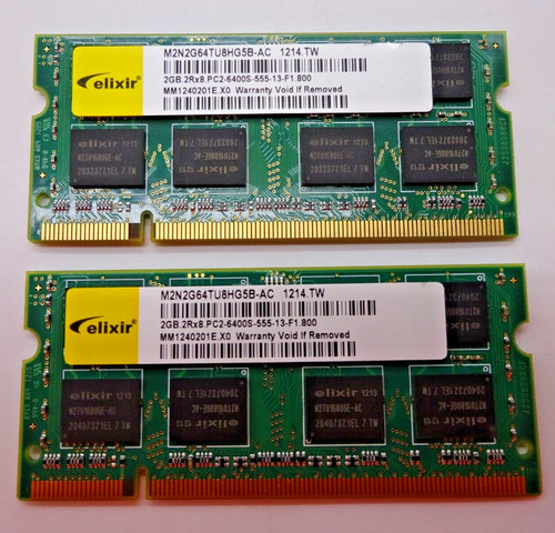 Elixir 4gb ddr2 sodimm - 4gb,