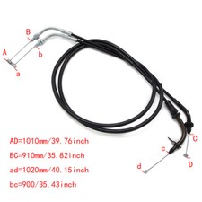 Cavo Dell'acceleratore Per Yamaha XVS650 Drag Star 2001-2017 V-star 1998-2017