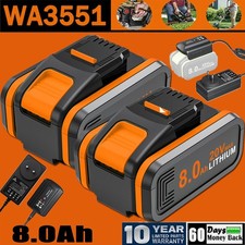 2X 1X For Worx 20V Li-Ion