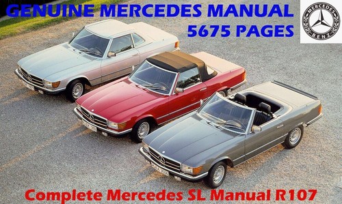 Mercedes service workshop - sl,