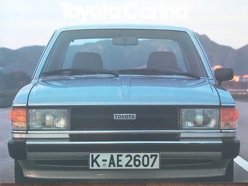 Toyota carina brochure - 03/80,