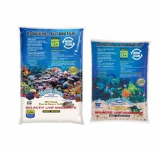 NATURES OCEAN BIO ACTIV LIVE ARAGONITE REEF WHITE & PINK SAND NATURAL MARINE