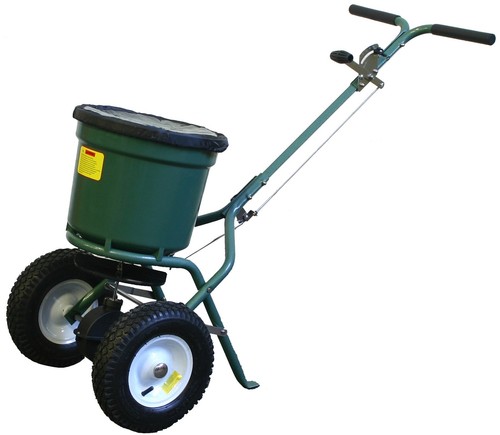 Fertilizer spreader seeder - fertilizer,