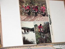 1979 Honda XL185, XL250S, XL500 Road Test / Motorcyclist Magazine Sales Brochure